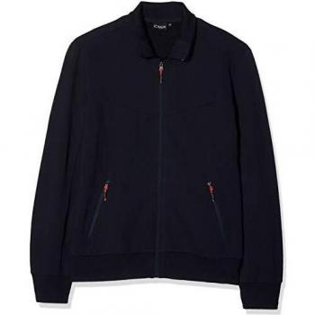 CMP Hombre Sudadera Sudadera, Hombre, 3D44477, Azul/Negro, 46
