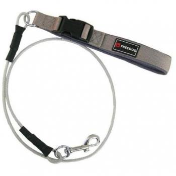 Correa Resistente de Metal Anti-Mordida para Perros de 120 cm x 6 mm