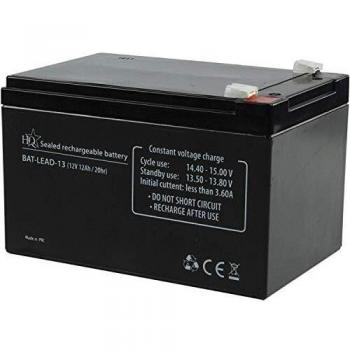 HQ 12V 12Ah Universal Sealed Rechargeable Lead Acid Battery