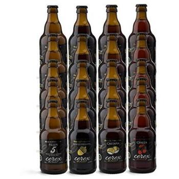 CEREX - Pack 20 cervezas artesanales Cerex 33 cl.