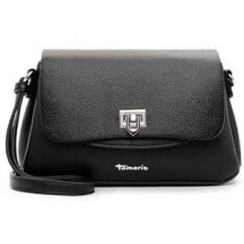 Tamaris Carolina Women's Shoulder Bag - 31 cm, Black, Polyurethane