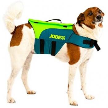 Jobe Chaleco Salvavidas Para Mascotas Adulto Verde y Azul
