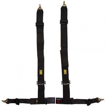 OMP 4-Point Racing Harness - Black ECE Certified