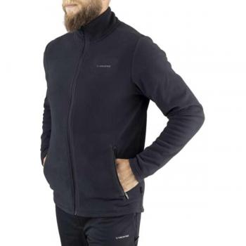 Viking Tesero Men's Full Zip Fleece Jacket Black Regular Fit