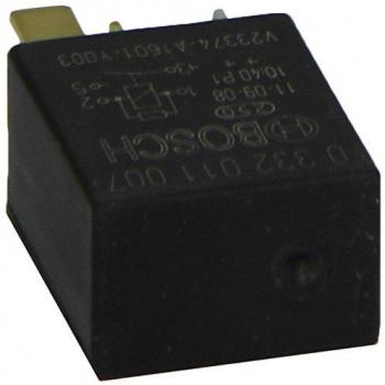Bosch 0332011007 Micro relé de 12 V 30 A, IP5K4, temperatura de funcionamiento de -40 ° a 100 °C, relé de 4 pines