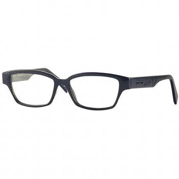 Italia Independent II 5018 CRK.021 Men's Eyeglasses Blue Size 52 - Frame Only with Blue Light Block Available