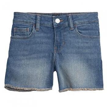 Pantalones Cortos de Mezclilla para Niña GAP - Talle Medio, Lavado Medio