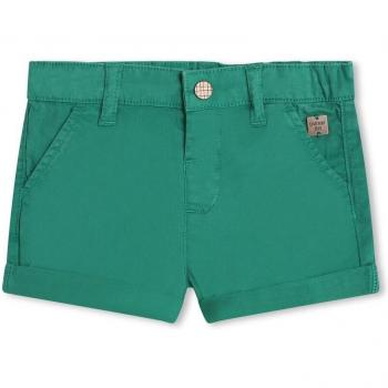 Carrement Beau - Bermuda de bebé niño liso con bajo vuelto Y30145