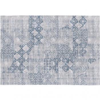RODIER - Alfombra Decorativa Gueros Multicolor de Algodón 160x230cm