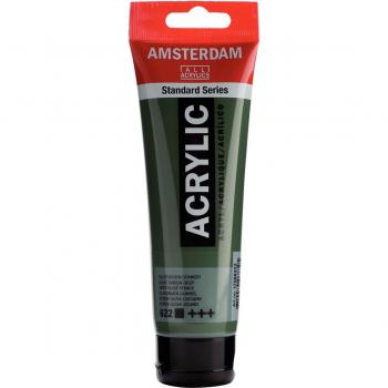ACRILICO AMSTERDAM 120 ml (622) VERDE OLIVA OSCURO