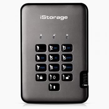 iStorage diskAshur PRO2 3TB FIPS Level 3 Certified Secure Encrypted Portable Hard Drive