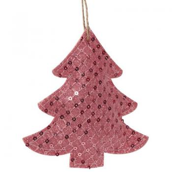 Árbol Rosa Colgante de 12 cms