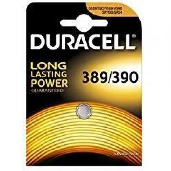Pila Duracell Botón 389/390 de Óxido de Plata 1.5V