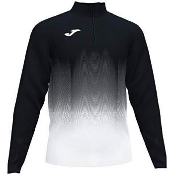 Joma Elite VII Sudadera Running, Niños, Negro Blanco, 2XS