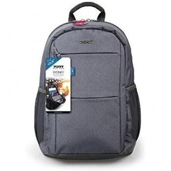 Port Designs SYDNEY - Mochila moderna para ordenador portátil 15,6 pulgadas, color gris