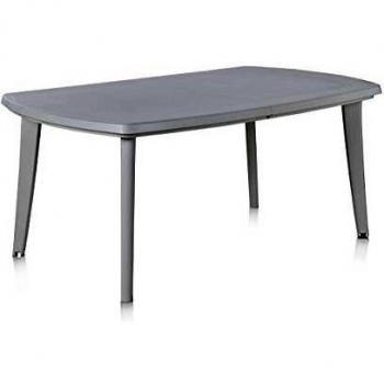 Shaf - Atlantic | Mesa Jardin Extensible de Color Blanco | Fabricado en España con Materiales Reciclados