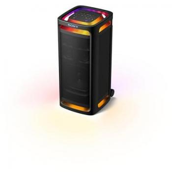 Altavoz Bluetooth Sony ULT Tower 9AC, Potente para Fiestas, Sonido 360, Iluminación, Entradas de Karaoke, Negro