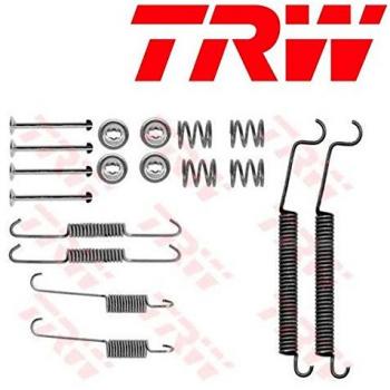 Kit de accesorios para zapatas de freno TRW SFK361 compatible con PEUGEOT 206, 306, RENAULT CLIO 2 y CITROËN ZX