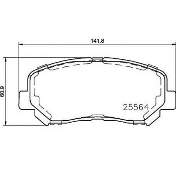 Brembo P 37 019 Pastillas de Frenos