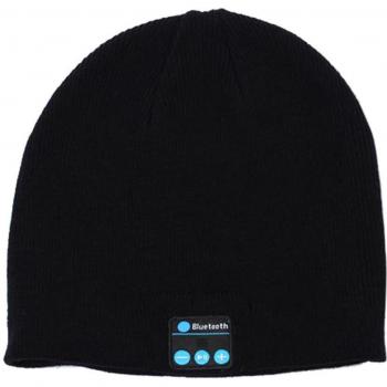 Gorro de invierno con auriculares Bluetooth USB, micrófono y diseño deportivo para teléfono
