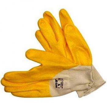 YATO YT-7481 - guantes de trabajo recubierto de goma de color amarillo 10