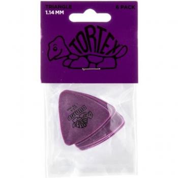 Dunlop Tortex Triangle Picks 1.14mm - 6 Pack