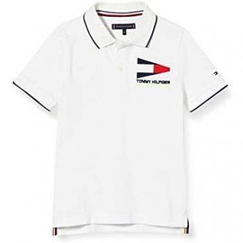 Tommy Hilfiger Badge Polo S/s, Blanco