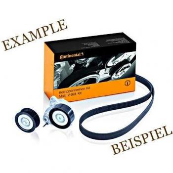 Juego de correas trapeciales poli V CONTITECH 6PK1725K2