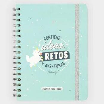 Agenda Escolar Clásica Mr. Wonderful 2022-2023 Semanal con Ideas, Retos y Aventuras WOA2211973ESZ0