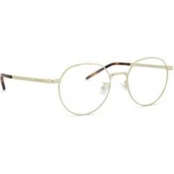 Saint Laurent SL 647/F Eyewear Frames, Yellow, Unisex, Size: 52 MM