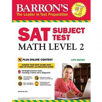 SAT Subject Test Math Level 2: With Bonus Online Tests