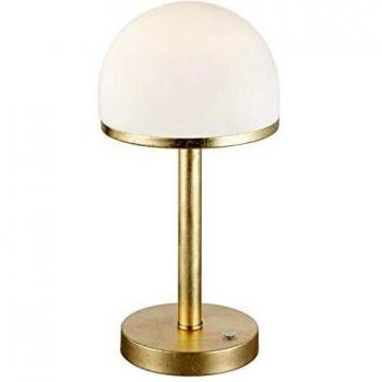 Lámpara de mesa vintage dorada LED con dimmer táctil y 4 intensidades - Modelo Berlín