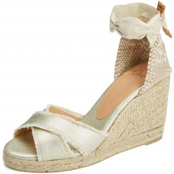 Castañer Bluma8Ss18046, Alpargatas para Mujer, Dorado