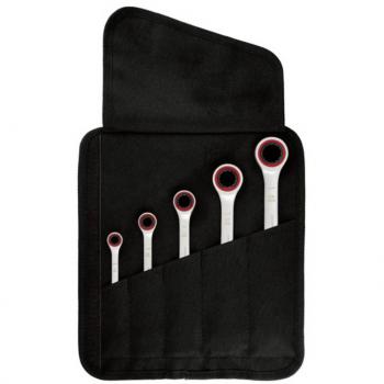 Kit combinado de llaves de carraca Bosch, 5 uds