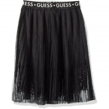 GUESS J83d11wabv0, Falda para Niñas, Negro