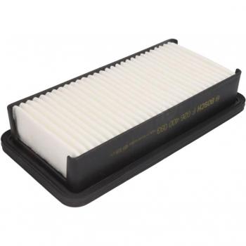 Filtro de aire BOSCH F 026 400 093, tipo: filtro de aire para vehículos, características: alta eficiencia en la filtración de partículas, diseño optimizado para un flujo de aire superior, fácil instalación y ajuste perfecto para una amplia