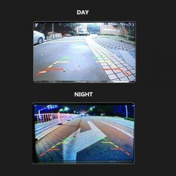 Icamecho Coche de visión trasera inversa Backup Aparcamiento Cámara De Visión Nocturna