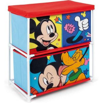 Estantería de almacenaje infantil Mickey Mouse con 3 cajones, dimensiones 53 x 30 x 60 cm