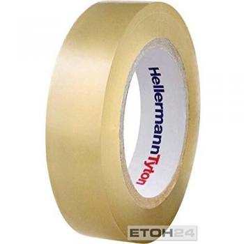 Cinta Aislante de PVC Transparente HelaTape Flex 15 - 15mm x 10m