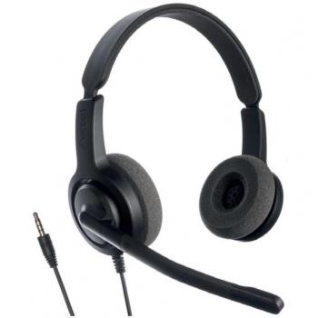 Auriculares con Micrófono Axtel AXH-V28PCD Negro