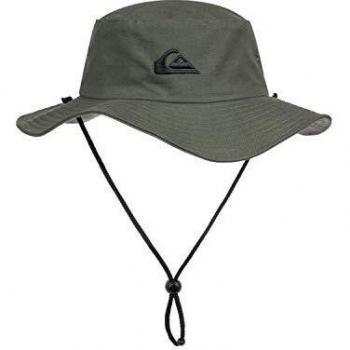 Quiksilver Bushmaster - Gorro De Pescador para Hombre Hat, Hombre, Thyme, S/M