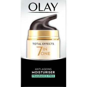 Olay Total Effects 7 en 1 Crema Hidratante Anti Edad de Día Sin Fragancia con Niacinamida, 50 ml