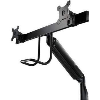 Soporte de Mesa para Pantalla Doble V7 DM1HDD 17 - 32 con brazos ajustables y resorte de gas de alta resistencia