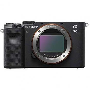 Cámara Sin Espejo Sony Alpha 7C Cuerpo Negro Compacta Full-Frame con Garantía de 3 Años