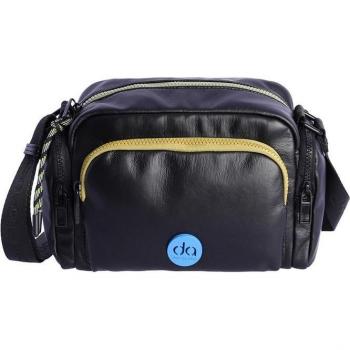 Bolso bandolera para mujer DON ALGODON Elvira negra con cremallera