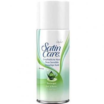 Gel de Afeitar Gillette Venus Satin Care Sensible con Aloe Vera 75 ml