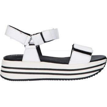 Geox Sandalias Sandal Kency A Blanco, Sandalias de Mujer GEOX D25RSA 00046 D SANDAL KENCY C1000 WHITE