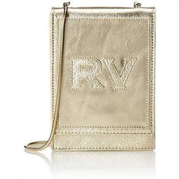 ROBERTO VERINO Bolso Messenger Eme, Accesorio para Mujer, 12 Dorado, TU