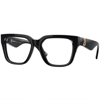 Burberry BE2403F Asian Fit 3001 Women’s Eyeglasses Black Size 51 (Frame Only) - Blue Light Block Available