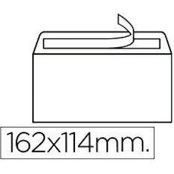 Liderpapel Sobre N.19 Blanco C6 114X162 Mm Tira De Siliconacaja De 500 Unidades